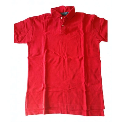 Pre-owned Aspesi Red Cotton Top