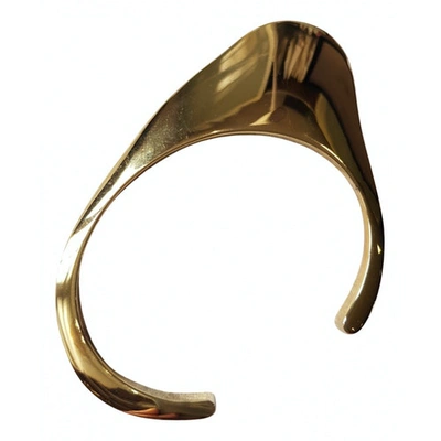 Pre-owned Charlotte Chesnais Silver Gilt Bracelet In Gold
