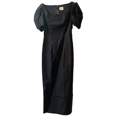 Pre-owned Khaite N Black Cotton Dress