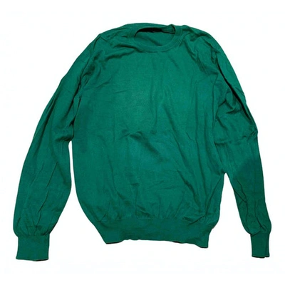 Pre-owned Ballantyne Green Cotton Knitwear & Sweatshirts