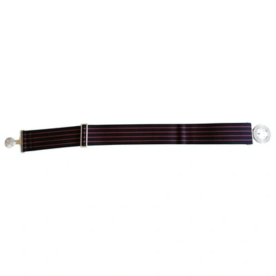 Pre-owned Prada Multicolour Cloth Belt