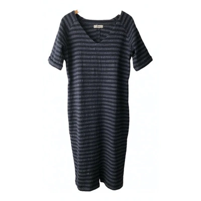 Pre-owned Humanoid Navy Cotton - Elasthane Dress