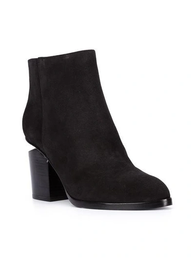 Shop Gucci 'gabi' Ankle Boots In Black