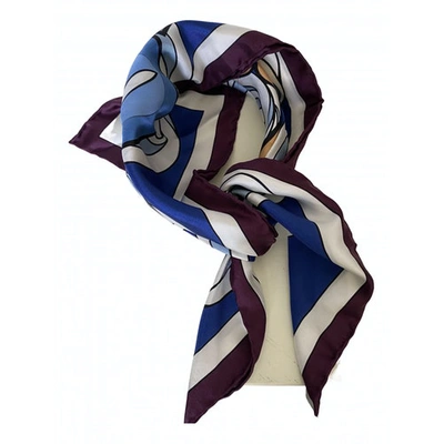 Pre-owned Yazbukey Silk Handkerchief In Multicolour
