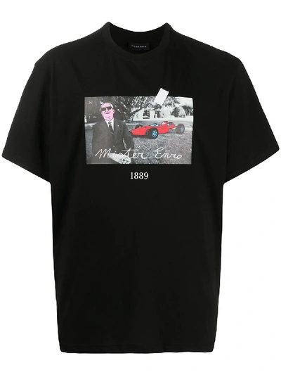 Shop Throwback Mister Enzo T-shirt In Black