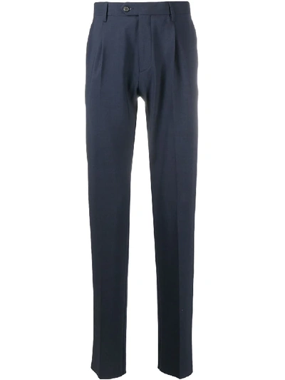 STRAIGHT LEG TAILORED TROUSERS