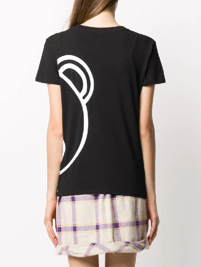 Shop Moschino Underwear Teddy Bear-print T-shirt In Black