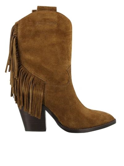 Shop Ash Emotion Ankle Boots In Brown