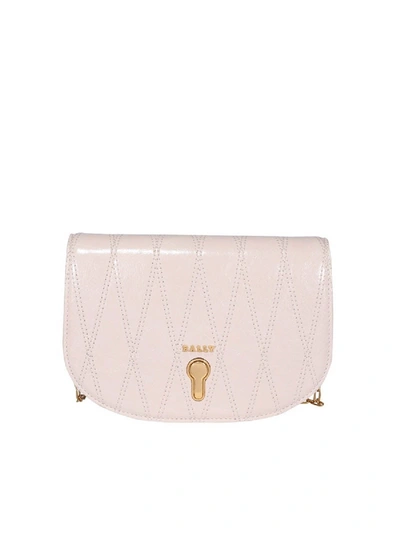 Shop Bally Clayn Leather Bag In Pink