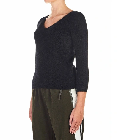 Shop Roberto Collina Women's Black Sweater