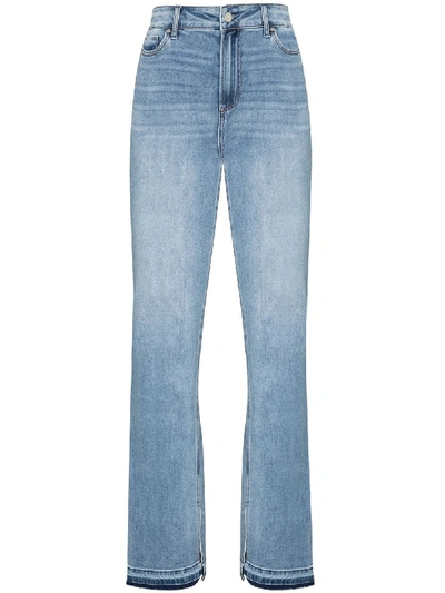 Shop Paige Cindy High-rise Jeans In Blue