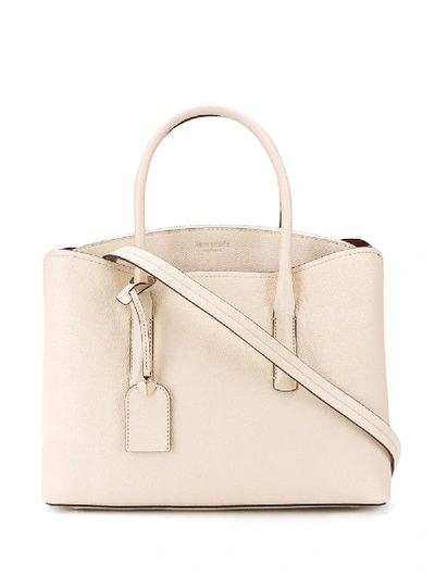 Shop Kate Spade Margaux Large Tote Bag In Neutrals