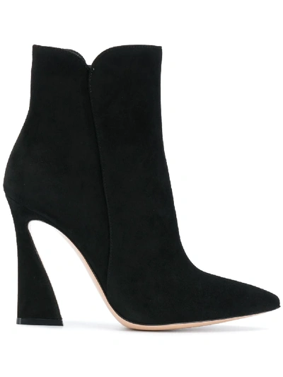 Shop Gianvito Rossi Ricca Ankle Boots In Black