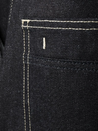 Shop Jacquemus 'nîmes' Jeans Mit Weitem Bein In Blue