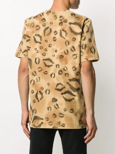 Shop Alyx Leopard Print T-shirt In Brown