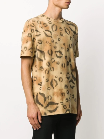 Shop Alyx Leopard Print T-shirt In Brown