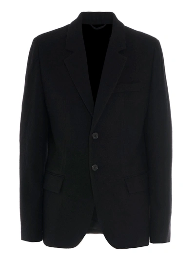 Shop Ann Demeulemeester Morris Coat In Black
