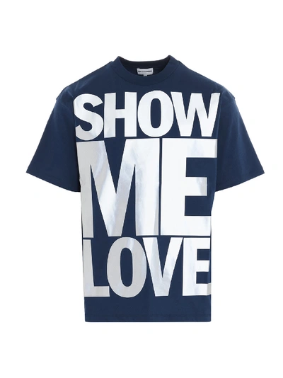 Shop Honey Fucking Dijon Show Me Love T-shirt In Blue