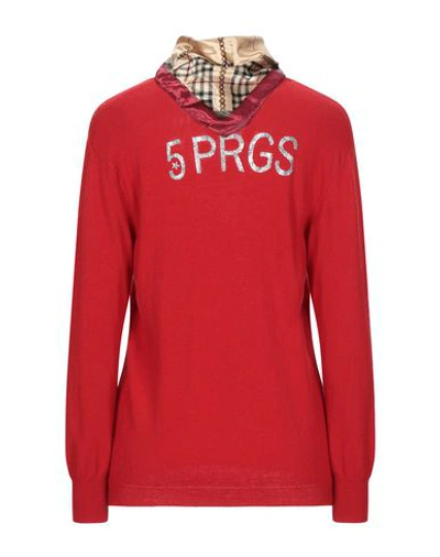 Shop 5 Progress Sweaters In Red