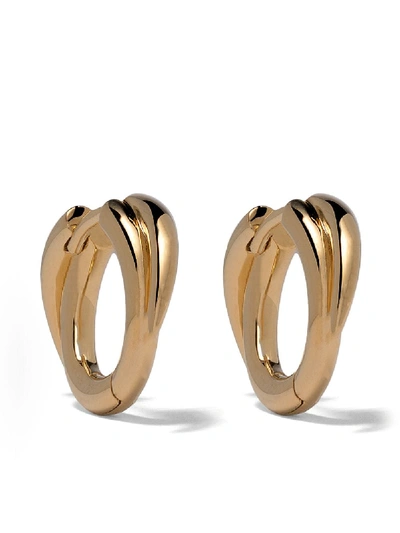 Shaun Leane Thorned Mini Hoops In Gold