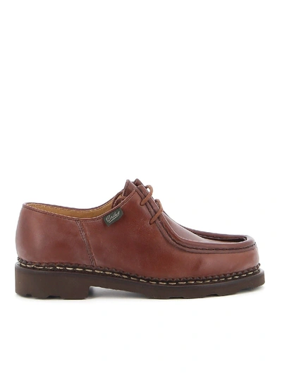 Shop Paraboot Michael Shoes In Brown