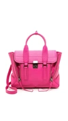 3.1 Phillip Lim Medium Pashli Satchel In Fuchsia