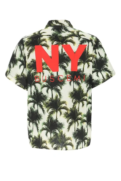 Shop Buscemi Palme Printed Shirt In Multi