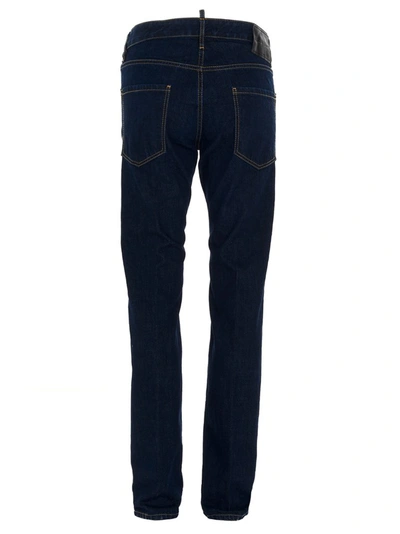 Shop Dsquared2 Skinny Fit Jeans In Blue