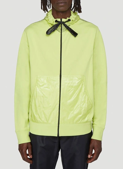 Shop Moncler Genius Moncler X Craig Green Contrast Panel Zip Up Jacket