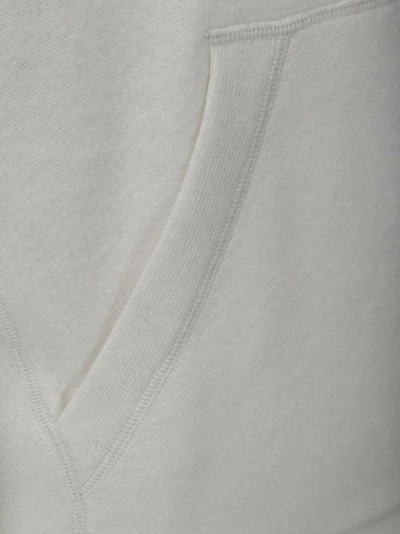 Shop Ermenegildo Zegna Front Pocket Hoodie In White