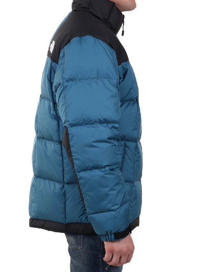 Shop The North Face Lhotse Down Jacket In Blue