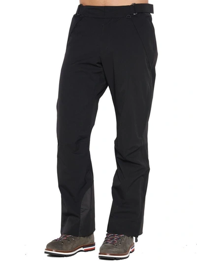Shop Moncler Grenoble Sky Straight Cut Trousers In Black