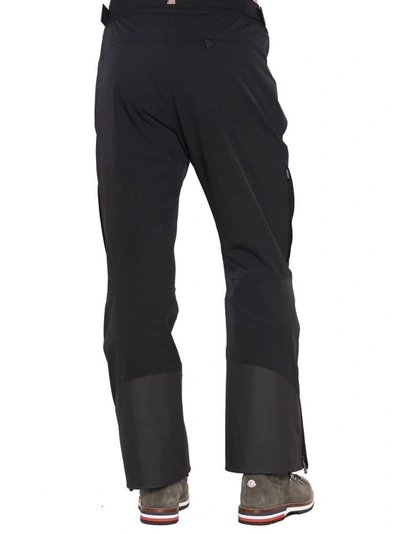 Shop Moncler Grenoble Sky Straight Cut Trousers In Black