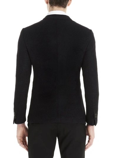 Shop Maurizio Miri Keanu Tailored Blazer In Black