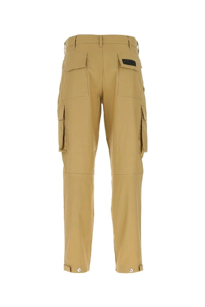 Shop Givenchy Pocket Cargo Pants In Beige