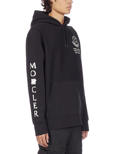 Shop Moncler Genius Moncler 1952 Undefeated Hoodie In Black