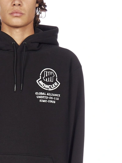 Shop Moncler Genius Moncler 1952 Undefeated Hoodie In Black