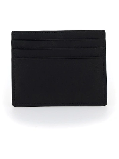 Shop Fendi Ff Motif Embossed Card Holder In Black