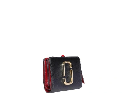 Shop Marc Jacobs The Snapshot Mini Compact Wallet In Multi