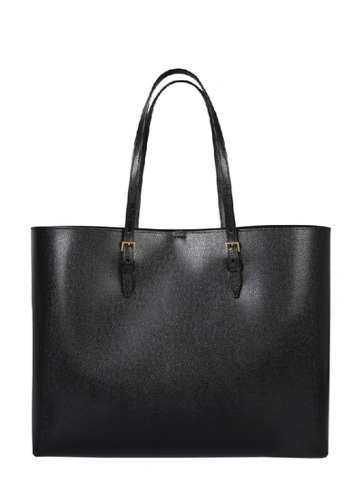 Shop Saint Laurent Boucle Shopping Tote Bag In Black