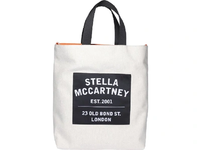 Shop Stella Mccartney Logo Patch Tote Bag In Multi