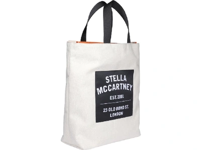 Shop Stella Mccartney Logo Patch Tote Bag In Multi