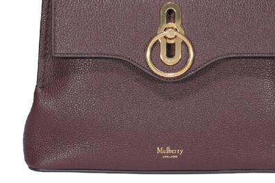 Shop Mulberry Seaton Mini Tote Bag In Red