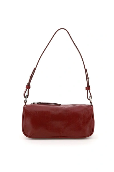 Shop By Far Mini Shoulder Bag In Red