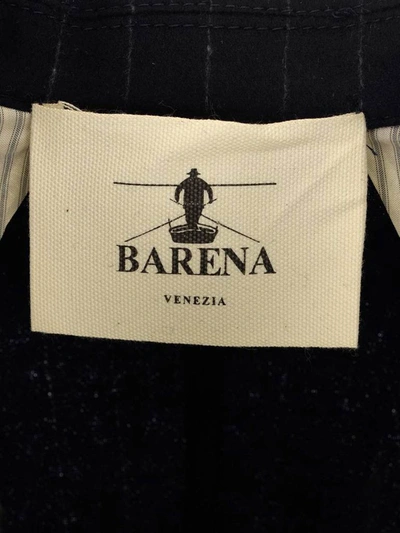 Shop Barena Venezia Barena Pinstripe Tailored Blazer In Blue