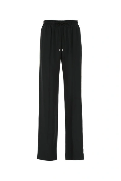 Shop Chloé Side Stripe Jogger Pants In Black