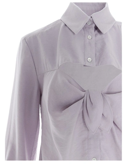 Shop Jacquemus Cut In Purple