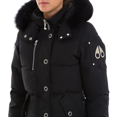 Shop Moose Knuckles 3q Jacket In Black