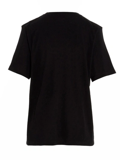 Shop Saint Laurent Logo T In Black