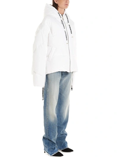 Shop Khrisjoy Khris Down Jacket In White